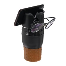 The cup holder is an organizer