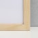 Photo frame MDF "Ellis" 50x70 cm, with a paspartm, natural (plastic screen)
