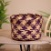 Wicker basket, from bamboo 30x30x25 cm