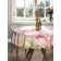 The tablecloth “Stormy Garden”, Round, Saten, D = 150 cm