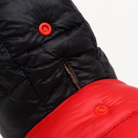 Combineson "Bear", size 14 (DS 32 cm, OG 42 cm, Osh 31 cm), black and red-9