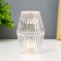 Night "Crystal" LED from 3xlr1130 batteries is transparent 6x6x10 cm Risalux