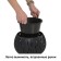 Sandy Bowl Kashpo, 2 subjects: internal and outer capacitance, 3.9 l, color anthracite