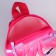 Baby backpack for anime girl, plush, pink color