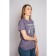 Women's T -shirt Let’s GO, size 52, graphite color
