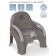 AMAROBABY BABY ChaIR, Gray color pot