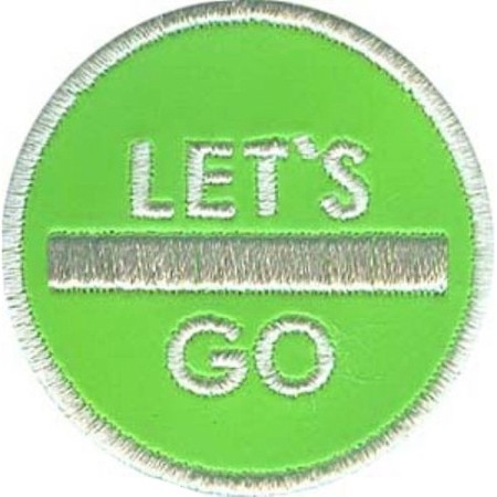 Pattern "lets go - forward (retroreflective)"