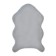 Carpet, size 70x105 cm, gray color