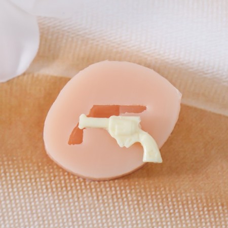 Mold Silicone "Revolver" 1.8x1.2 cm