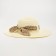 Women's hat Minaku "Leopard" Color Milk, size 56-58