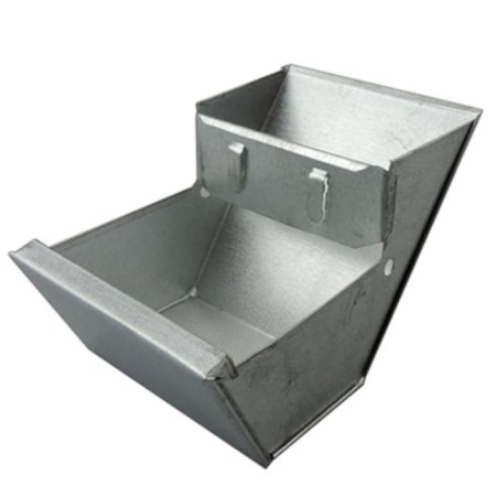 Bunker feeder for rabbits, metal