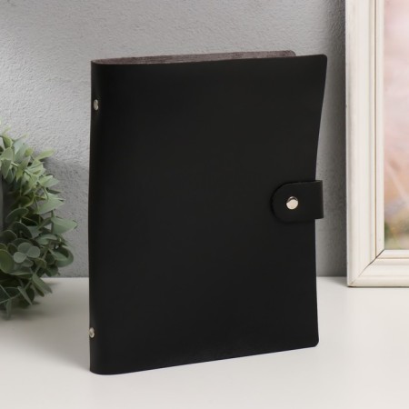 Photo album magnetic 45 sheets "Muse" black 23.5x18 cm