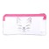 Penal soft 1 compartment, 95 x 205 mm, flat, PVC, calligrata "cat"