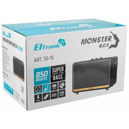 The Eltronic Monster Box 850 (30-15) TWS (black) column-1