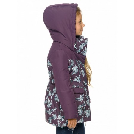 Jacket for girls, height 116 cm, purple color-4