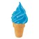 Dry mixture for soft ice cream "Vita-Ace Light" Babblems (blue), 1 kg