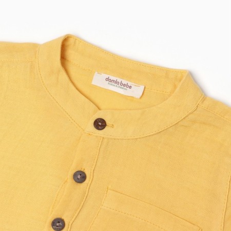 Children's set (longshille/pants), yellow color, height 98cm-7