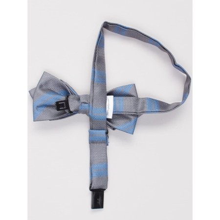 Bow tie for ISEE boys, gray color-2