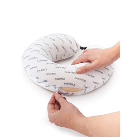 Pillow for travel "Comic sounds", size 30x25x10 cm-4