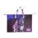 A3 folder with handles, plastic, lightning from above, Devente Listen to Your Heart, 467x338x100mm, inner pocket