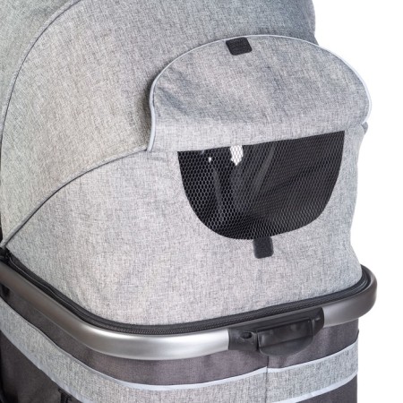 Stroller Transformer 2 in 1 ACARENTO Essenza, Light Grey color-5