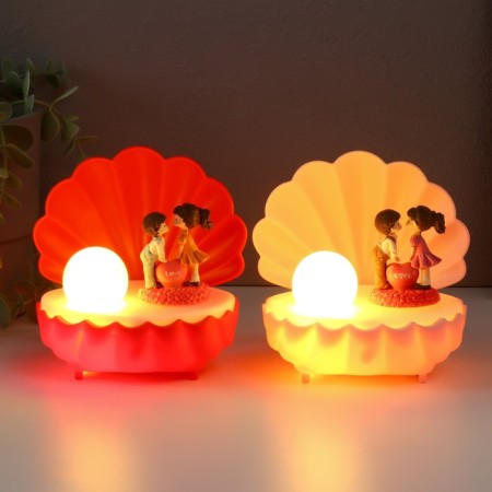 Souvenir plastic light "Timpois in the shell" mix 11.5x10x11.5 cm-3