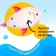 Waterfasting Waterfowl toy "Shark", MIX color