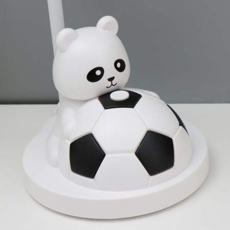 Table lamp "Bear with the ball" LED black and white 14x15x48 cm Risalux-6