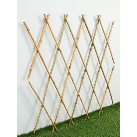 Decorative fence, 90 × 90 cm, bamboo, Greengo-2