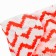 Reusable diaper, "zigzag", red color