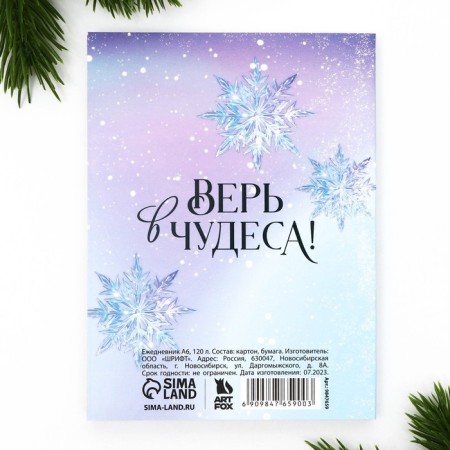 New Year. Diary A6, 120 L "Winter Tale"-3