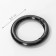 Karabin ring, d = 25/35 mm, thickness - 5 mm, 5 pcs, black nickel color