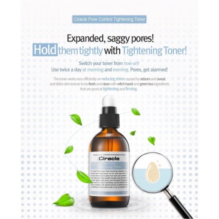 Facial toner Ciral Pore Control Tightening Toner, for narrowing pores, 105.5 ml-3