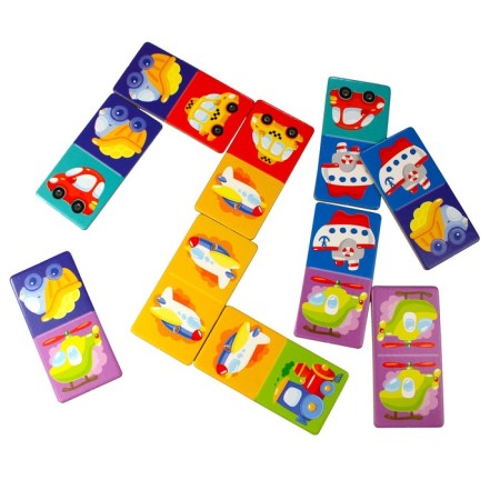 Domino Children's Tenth Kingdom "Transport", 28 pcs-7