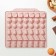 Form for marmalade Dolyan Fruit boom, silicone, 18.5 × 17.5 cm, 42 cells (2.2 × 2.2 cm), pink color