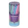 Gel pen with erased ink BrunovisConti Deletewrite Fruit Rain. Cherry, node 0.5 mm, blue ink, matte case Soft Touch, mix