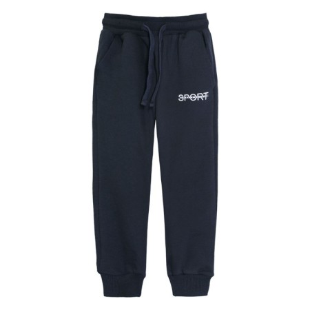 Pants for a boy, height 110 cm, dark gray color