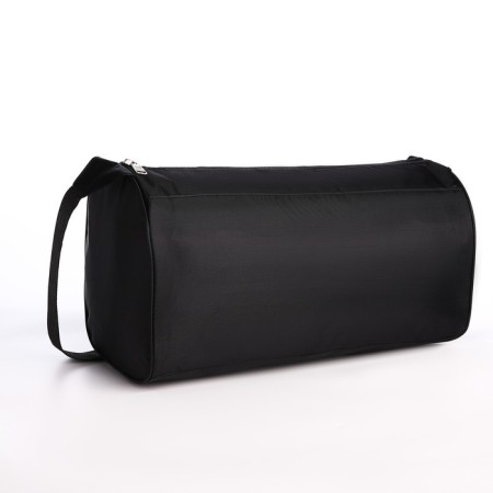 Sports classic bag, 40x21x19 cm, lightning department, black color-1
