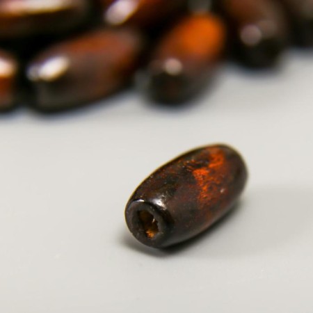 Set of wooden beads, 15x7mm, 70pcs/pack, cent-1