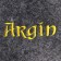 Bath cap with "Argin" embroidery