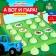 Board game for children "And here is a couple!", Blue tractor