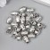 Busina for creativity Metal "Skull" silver G097B969 0.9x0.6 cm