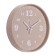 Watch Wall Interior "Classics", silent, D-9.5cm, beige body