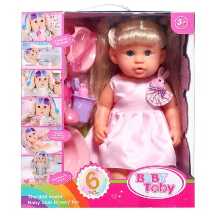The functional "My baby" with accessories, drinks, pisses-12