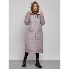 Coat insulated winter female, size 42, color gray