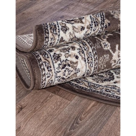 Oval Merinos Valencia Deluxe carpet, size 200x300 cm, color Brown-2