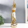 Souvenir Polystone "Goddess Femis - Justice" White with gold 38x9x9 cm