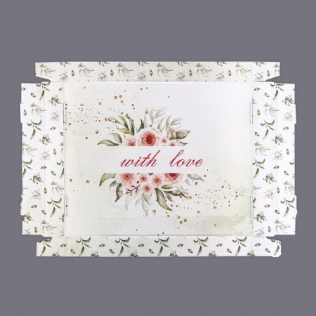 Folding box "Rosa Scarlet", 31.2 x 25.6 x 16.1 cm-7