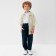 Pants for the boy KAFTAN LINEN, p. 34 (122-128), dark blue