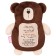 Soft toy 3 in 1 "Bear" with metric, with cherry bones, 19.5 cm